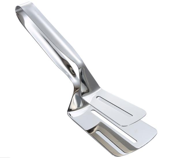 SUS 304 Stainless Steel Steak Clip Fried Steak Food Clip Barbecue Tool Bread