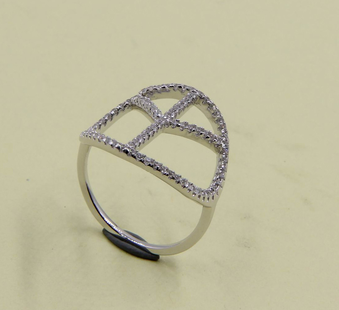 925 Sterling Silver Pave Set Cubic Zirconia Rings For Women Leaf Silver Engagement Rings Leaf Silver Rings AAA Stone