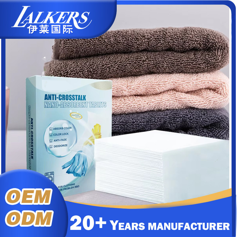 Natural OEM Dye Trapping Sheets Fragrance Free Washing Machine Color Catcher
