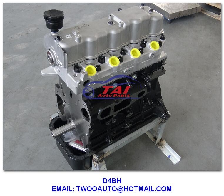 Long Block Automotive Engine Part For Hyundai D4BH 4D56T D4BH D4BB D4BA D4BF