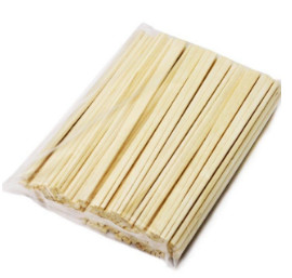 OEM Full Paper Wrapped Wooden Disposable Chopsticks Bulk pack 203mm