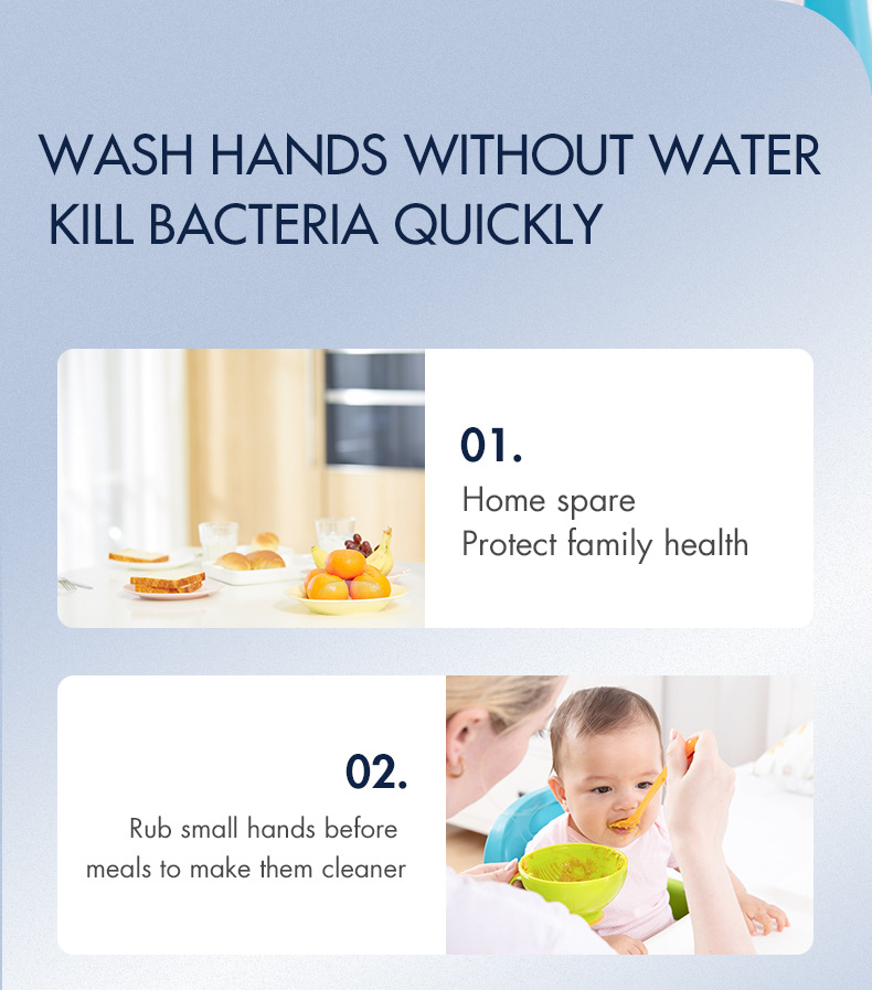 300ml Kill 99.99% Germs Antibacterial Hand Sanitizer , Wash Free Hand Sanitizer Gel