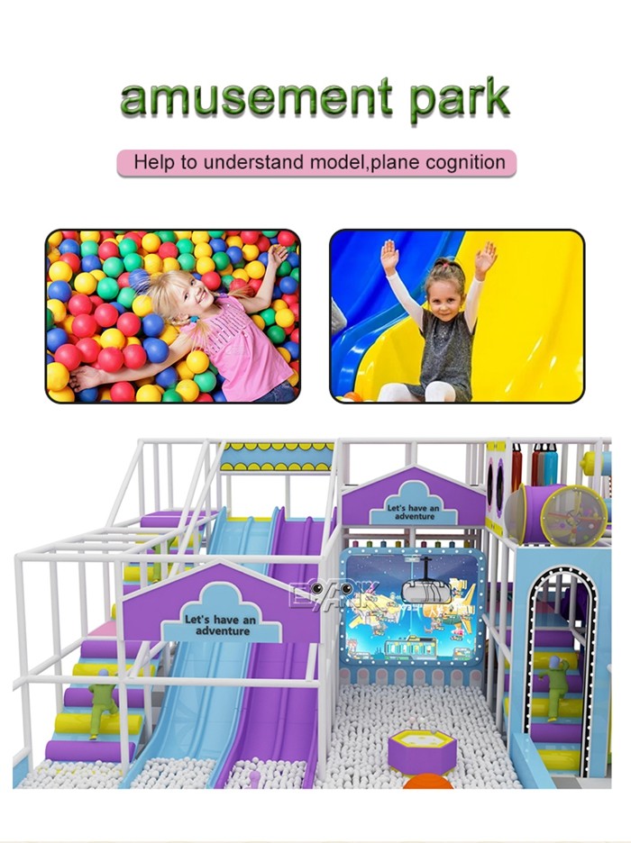 Kids Games Amusement Equipment Child Daycare Soft Play Amusement Park Playground