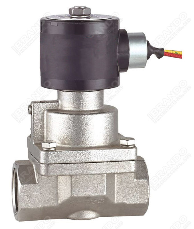1/4'' 3/8'' 1/2'' High Pressure Micro Stainless Steel Solenoid Valve 120 Bar 10