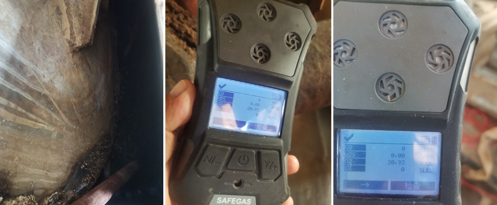 Hot Selling CH4 Handheld Detector Support Remote Firmware Upgrade Low Power Consumption And Long Standby Time