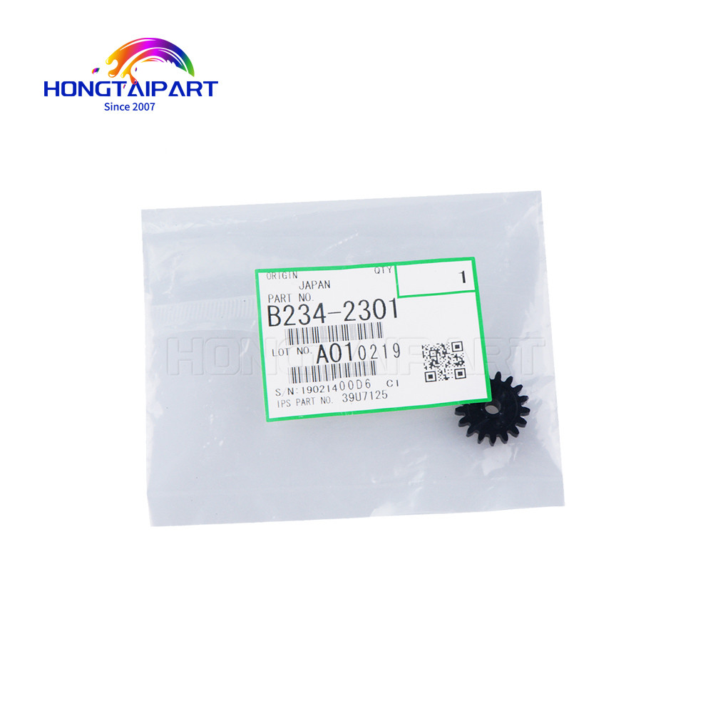 B2342301 B234-2301 Gear Drum Unit 17T 18T for Ricoh Pro 907EX 1357EX 1107EX 1107EXP 1357EXP 907 1357 1107 HONGTAIPART