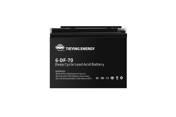 ISO9001 Rechargeable Maintenance Free Sealed Lead Acid Battery 12v 70ah 6-DF-70