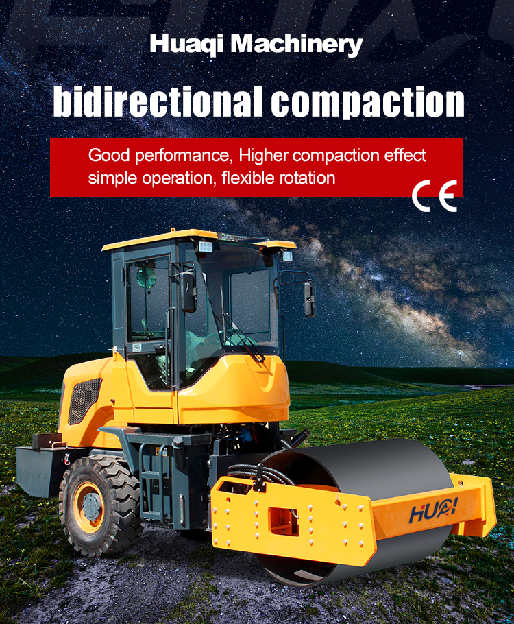 CHANGCHAI Engine Vibratory Roller for Smooth Asphalt Compaction on Asphalt Roads