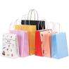 Buy cheap Plain Brown White Kraft Paper Bag With Twisted Handle Customized Paper Shopping from wholesalers