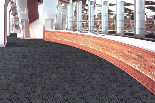 100%PP FIBER CARPET,MODULAR CARPET TILES FOR MEETING CONFERENCE ROOM USED