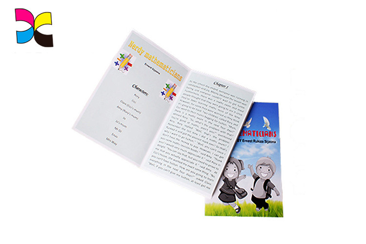 128g / 157g Art Paper Full Color Printing With Perfect Binding Paperback Book Printing