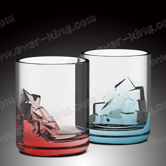 Smooth Round Whisky Glass Cup ISO Certificated
