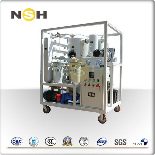 3000LPH Mobile Transformer Insulation Oil Purifier Single Axle Double Stage