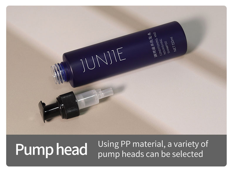 Cosmetic Eye Cream Pump Bottle Cylindrical Pet Bottles 150ml With Screen Printing Surface Handling
