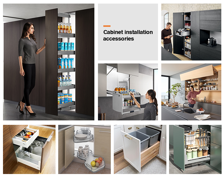 American Kitchen Cabinet Sale Complete Furniture with Particleboard Door Material