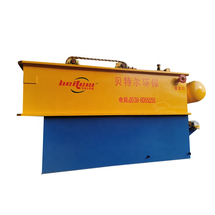 1000kg Microbubble Adsorption Sewage Treatment With Cone Air Floating Precipitation Integrated Machine