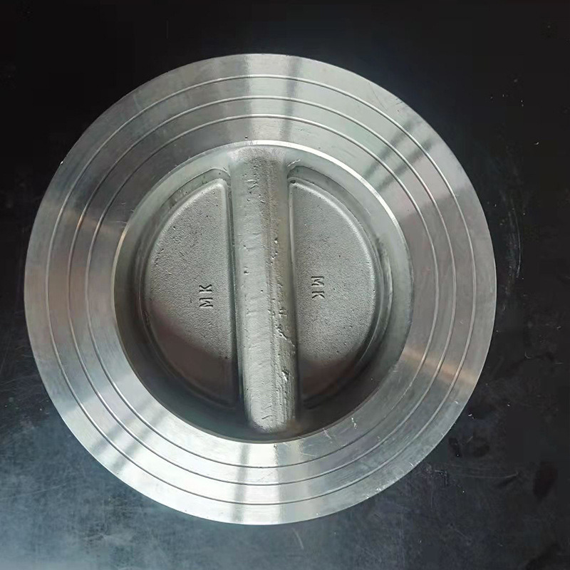 Stainless Steel 304 Clamp Check Valve Butterfly Type Double Disc Check Valve