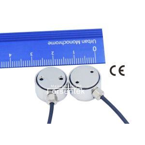 Miniature Compression Load Cell 1kg With Flanged Surface Micro Compression