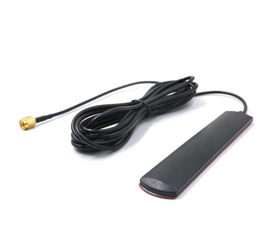 Vertical Polarization 433 Mhz Patch Antenna with 3.5dBi Gain and Adhesive Mounting