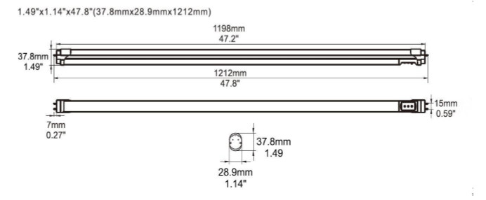 9w 18w 32w Led Tube Light Bulbs T6 G13 T8 Ra90 3000k 6500k Smd2835