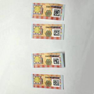  Hologram Qr Code Sticker Security Hologram Label 100000 Pieces Removable for Scanning Manufactures