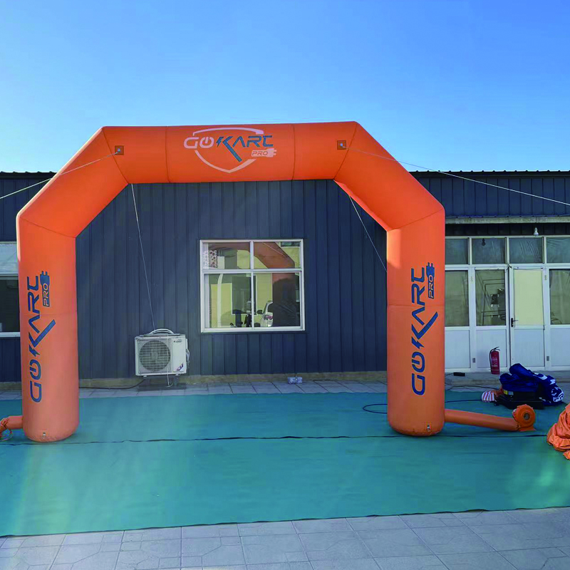 outdoor activities events oxford Christmas decoration inflatable arch