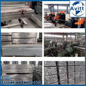 Mast Section Racks For SC Man And Material Hoist Elevator