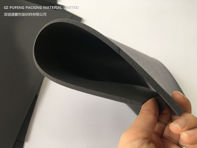 Black Die Cutting Cellular Urethane Foam SS-24P 1.0mm Gasket PU Foam