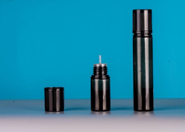 80ml Plastic Bottle Cosmetic Portable Dark Brown Travel Kit Bottle with Mist