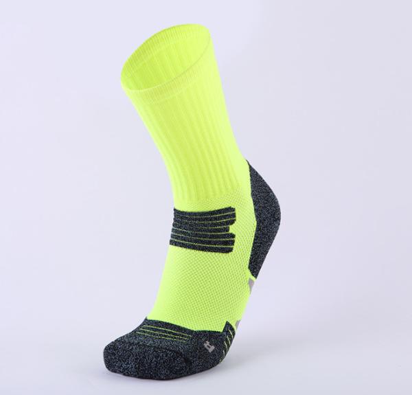 Cotton Custom Sports Socks / Elastic And Breathable Running Socks / Colorful