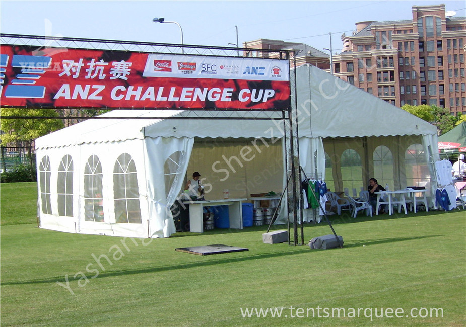 Array Ultraviolet White Fabric Cover Outdoor Event Tent Aluminum Profile