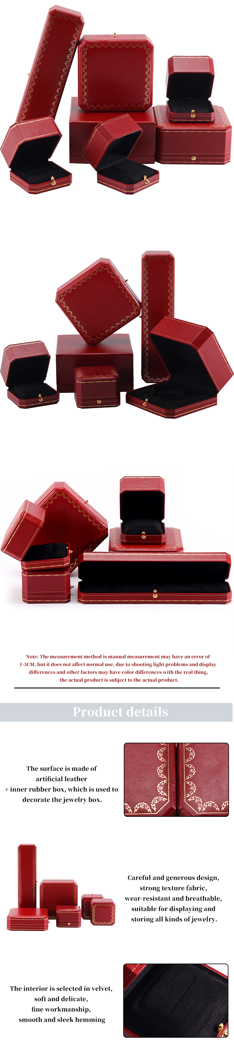 Paper Material Jewelry Box Customized for Cartiers Ring Bracelet Earrings Necklace