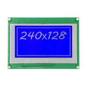 OEM 240 X 128 Resolution COG LCD Display 5.1 Inch Parallel Interface 350