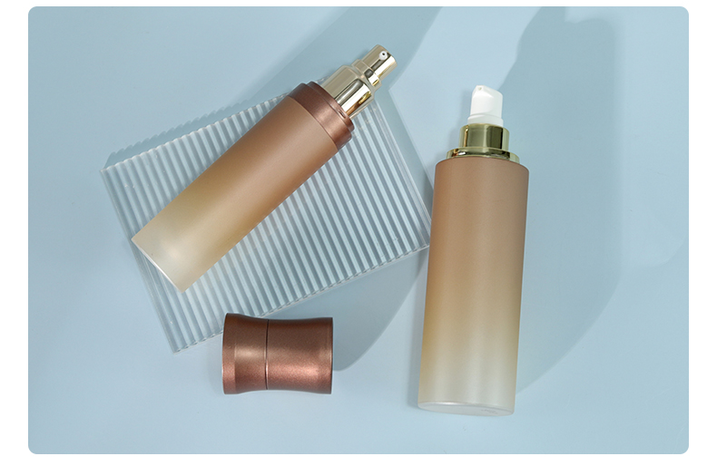 150ml Empty Skincare Jars Cosmetic Lotion Spray Pump Bottles With Acrylic Packaging Base Material Acrylic