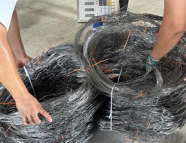 Border Defense Anti-Tank Wrapping Entanglement Galvanized Iron Wire