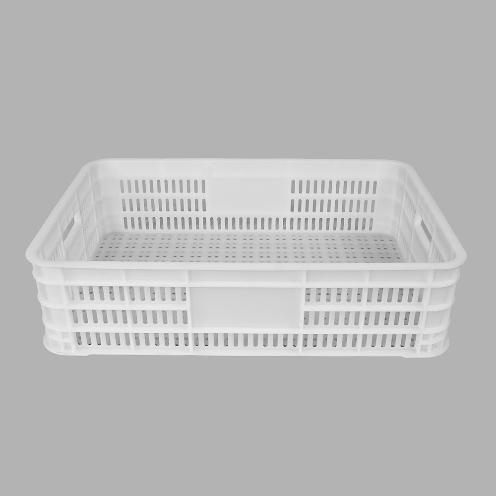 Foldable Stackable Food Basket for Harvest and Storage Customized Color Vented Crate