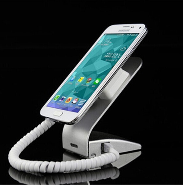  COMER for mobile Digital product show Phone Bracket with Burglar function security anti-theft display exhibition devices Manufactures