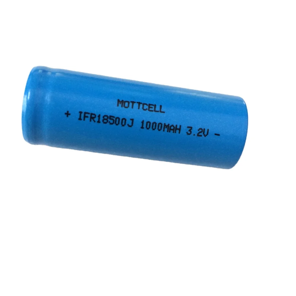 IFR 18500 1000mah 3.2v LFP 3.7V Rechargeable Lithium Ion Battery 1200mah 1500mah