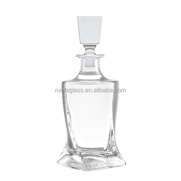 Base Material Super Flint Glass 100ml 375ml 500ml 750ml 200ml Glass Bottle with Cork