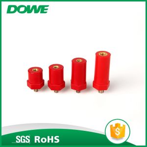 Professional hex round busbar terminal insulator connect with insulator