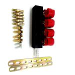 Compact 4 Cylinder LPG Injector CNG Fuel Rail Injector For Autogas Conversion