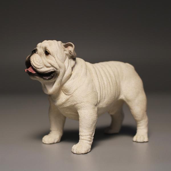 Vinyl Dog Figures Puppy Toys Model Miniature Figurines For Home Office Desk