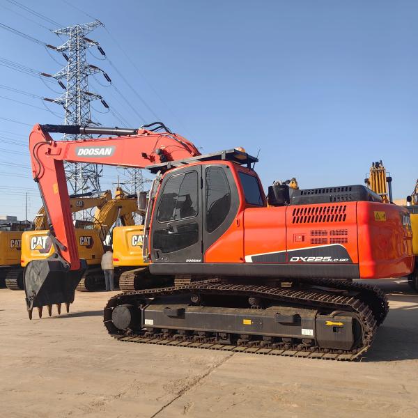 Original DOOSAN DX225LC DX225 225 LCA Excavator Made In Korea Doosan Used