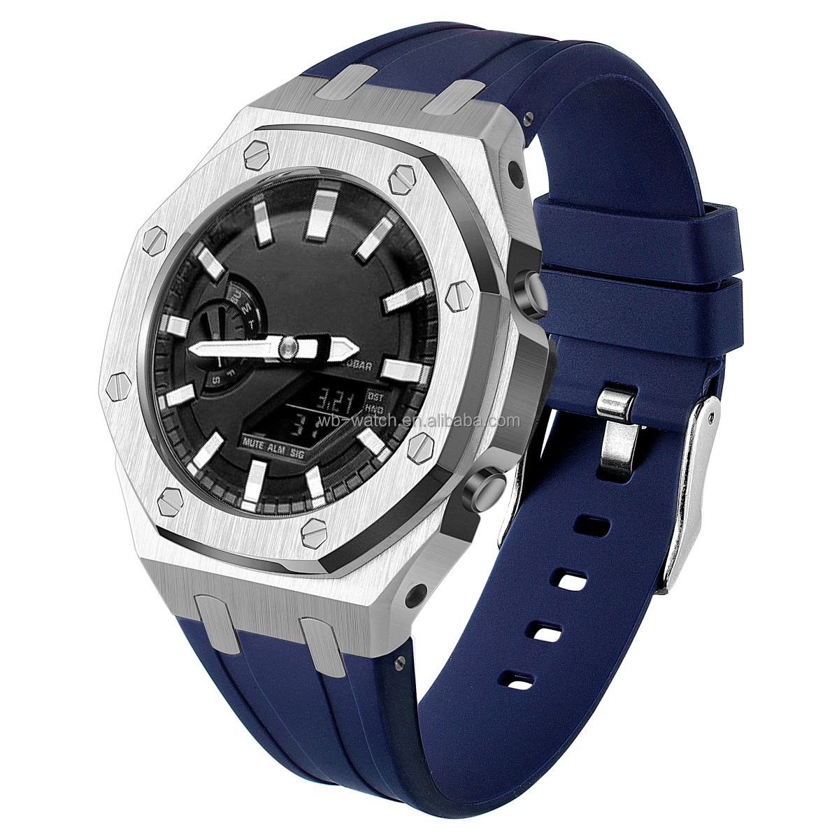 Casio Watch Modified Case Luxury Value Ga2100 Oem Silicone Band Metal Modification Mod Kit