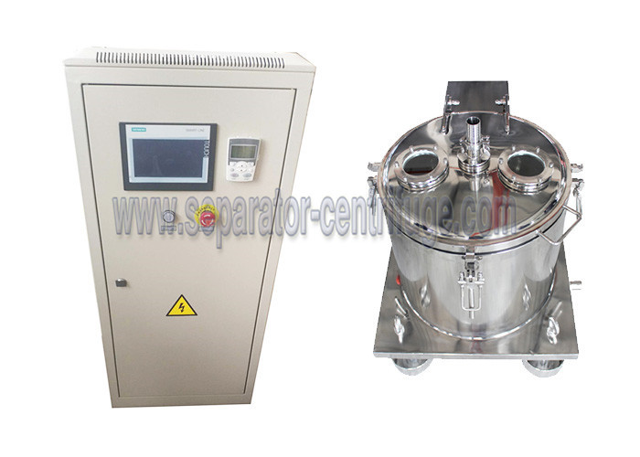 Silver CBD Oil Extraction Basket Centrifuge Machine With 12 Months Warranty