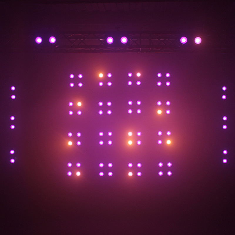 Stage Lighting Factory Cob Par Lights Professional 4x90W Audience Matrix COB LED Blinder Face Light
