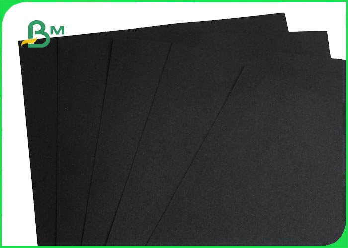 300gsm 350gsm Black Color Paper For Photo Albums Good Folding Resistance