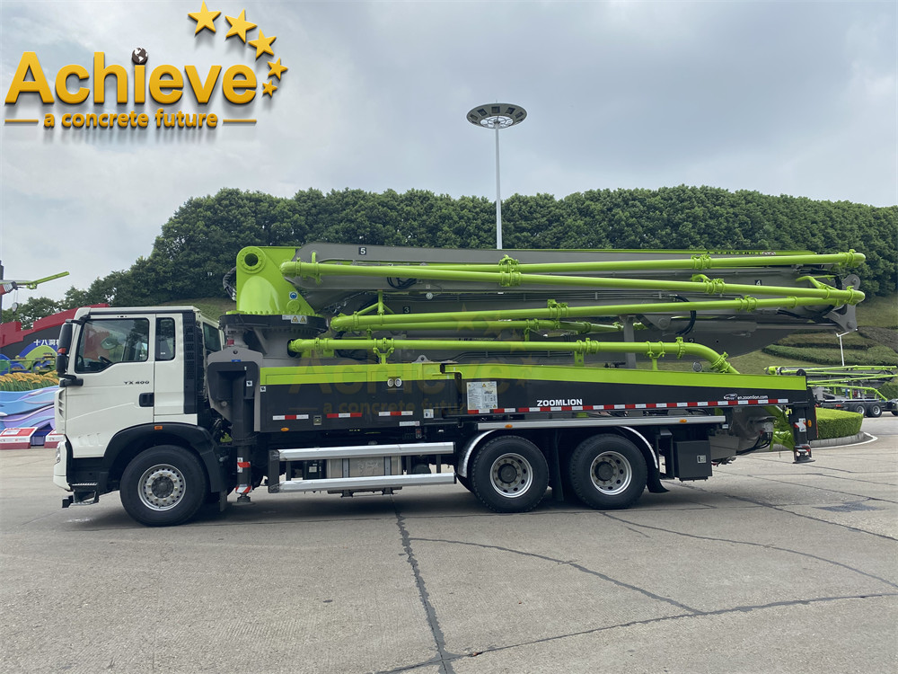 China 47M Used Concrete Pump Truck For Sale Price Zoomlion