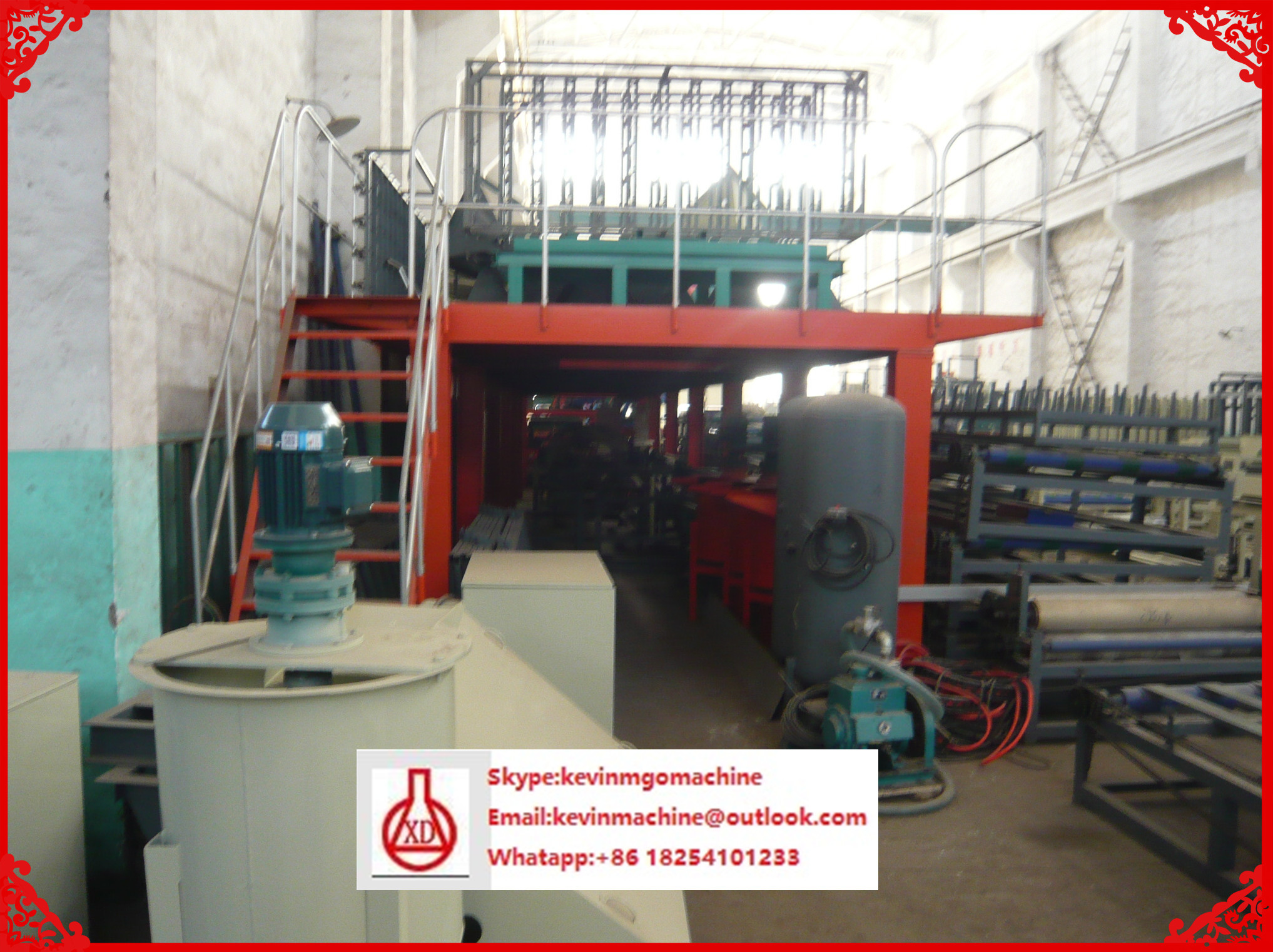 Straw Color Wave Tiles Making Machine , Reverse In Phase Running Tech Roof Tiles Machine