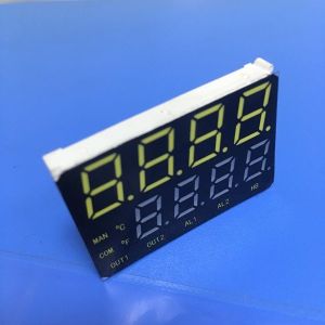 Emitting Ultra White 8 Digits 7 Segment LED Display For Temperature Indicator